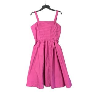 Vintage Townhouse Fit & Flare Sleeveless Dress Pockets